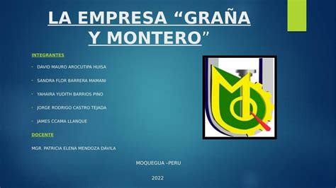 La Empresa Grañay Montero martin jorge torres uDocz