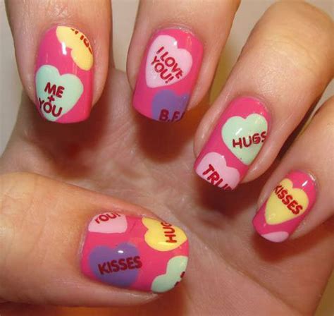 15 Valentines Day Heart Nail Art Designs 2021 Fabulous Nail Art Designs