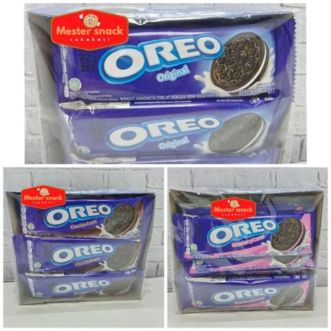 Jual Oreo Biskuit 1 Pack Isi 12 Pcs Shopee Indonesia