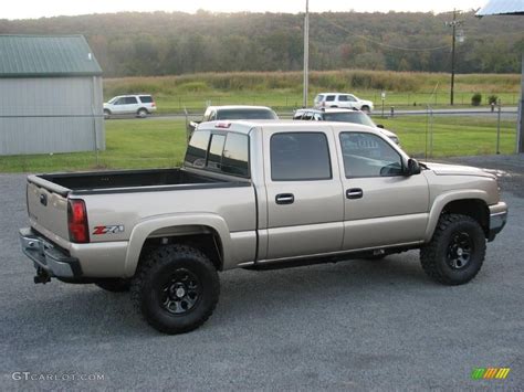 2006 Silver Birch Metallic Chevrolet Silverado 1500 Z71 Crew Cab 4x4