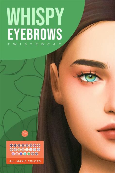 21 Absolute Best Sims 4 Eyebrows You Need In Your Cc Folder Must Have Mods