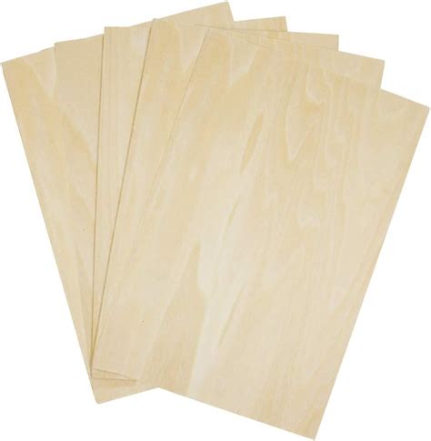 Lulu Home Unfinished Basswood Sheets Basswood Plywood Sheets For Crafts 2mm