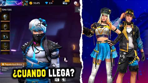 Nueva Tienda Misteriosa Skin Azul Artico Cubo Magico Free Fire