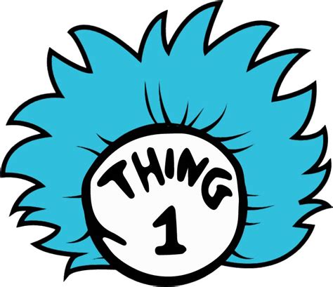 Free Clip Dr Seuss Thing 1 Download Free Clip Dr Seuss Thing 1 Png