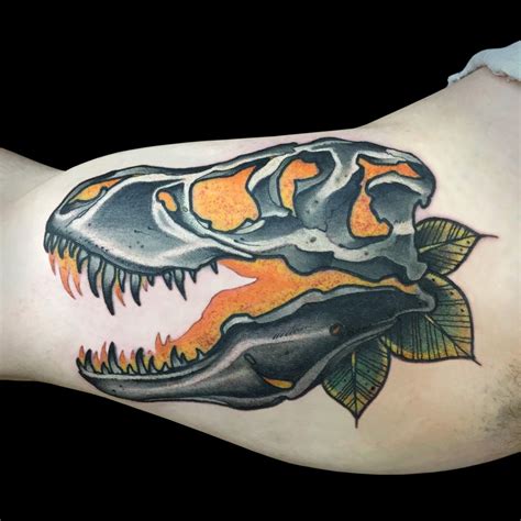 Pin By Juliana On Trex Tattoo T Rex Tattoo Dinosaur Tattoos Tattoos