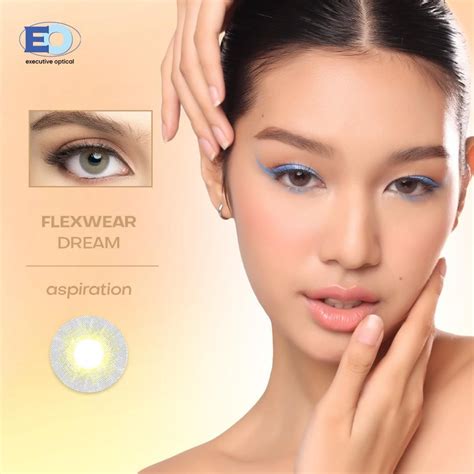 Eo Flexwear Dream Aspiration Graded Brown Contact Lenses 1 Month Shopee Philippines