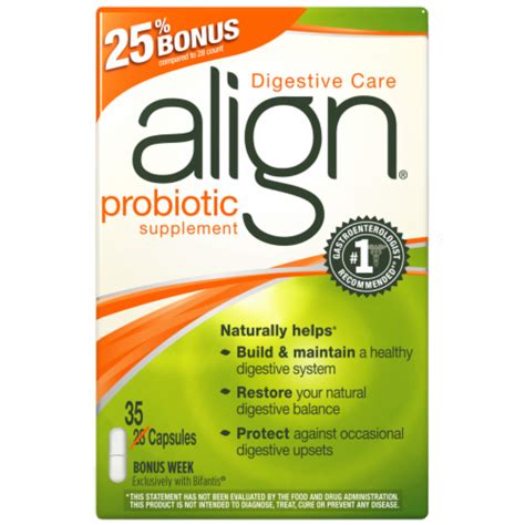 Align Probiotic Supplement 35 Capsules Kroger