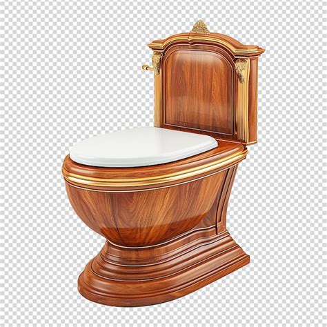 Toilette Isolée Sur Un Fond Transparent Png PSD Premium