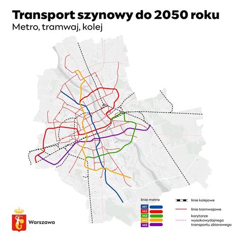 27 Lat Poczekamy Na 5 Linii Metra W Warszawie Ale Chyba Warto MAPA