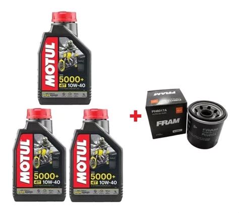 Kit Troca De Leo Xj Yamaha Motul W Oc Parcelamento Sem