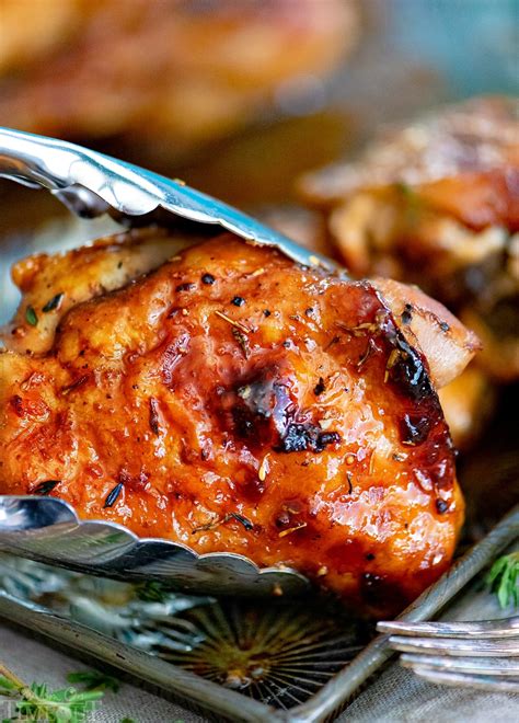 Easy Glazed Honey Balsamic Chicken Mom On Timeout