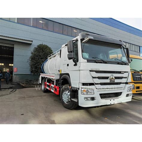 Sinotruck Howo High Pressure Vacuum Fecal Suction Vehicle Liters