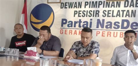 Rekomendasi Partai Nasdem Untuk Hendrajoni Ciderai Pilkada Pessel