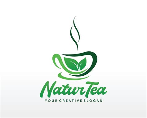 Tea Logo Design Vector 10603061 Vector Art At Vecteezy