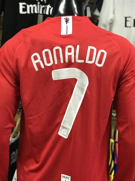 Camiseta Manga Larga Manchester United Cristiano Ronaldo