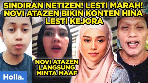 Sindiran Netizen Lesti Marah Novi Atazen Bikin Konten Hina Lesti