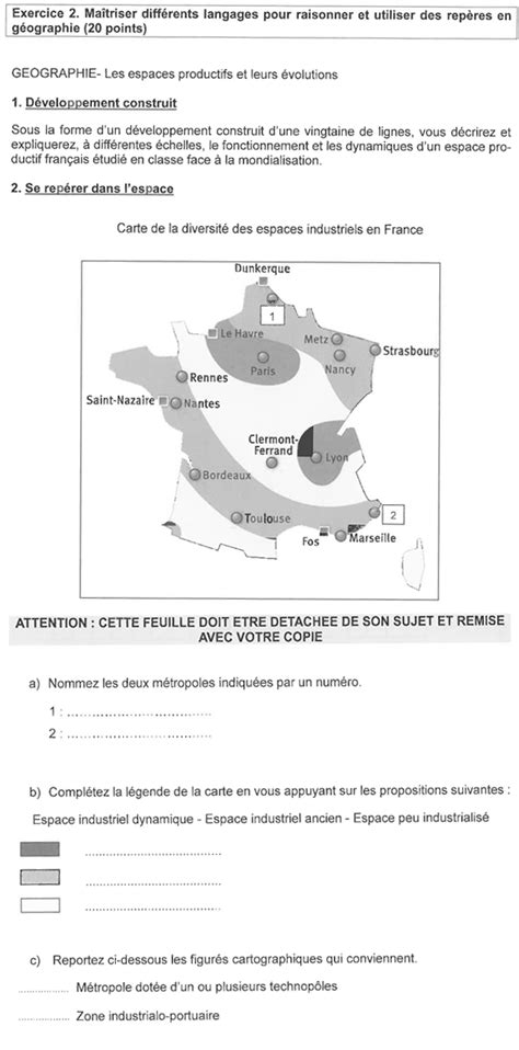 Diplôme national du brevet sujets d histoire géographie 2023