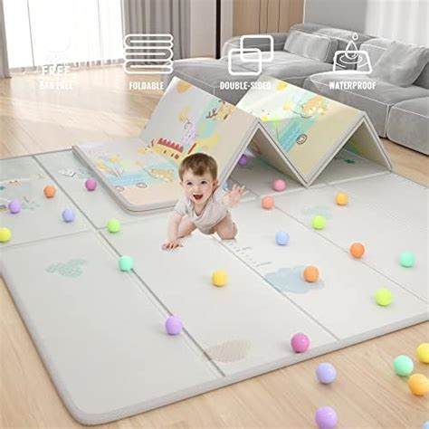 Amazon LUTIKIANG Baby Play Mat 79 X 71 Extra Large Foam Mat