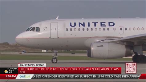 United Airline Pilots Plan To Picket Over Contract Negotiations Youtube