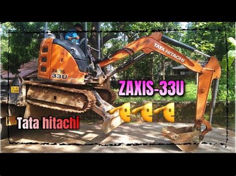 Amazing Zaxis U Mini Excavator Unloading The Truck Excavators