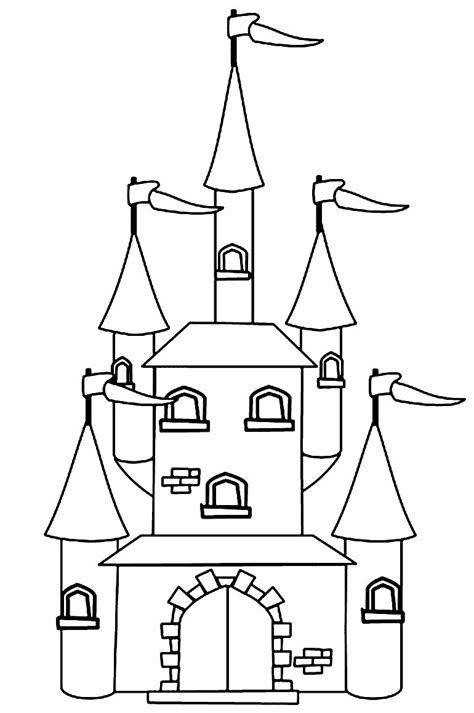 Desenhos De Castelo Para Imprimir E Colorir Pop Lembrancinhas Porn