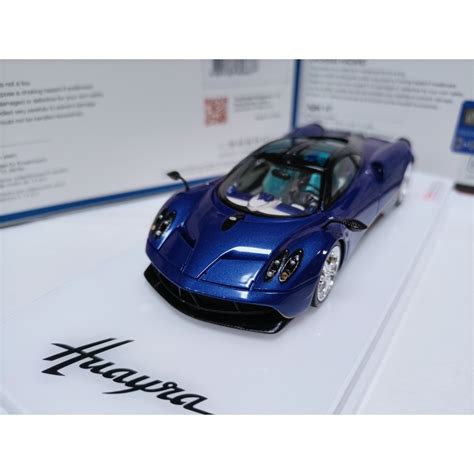 Tsm 1 43 โมเดลรถยนต Pagani Huayra Supercar Pagani Huayra Blue