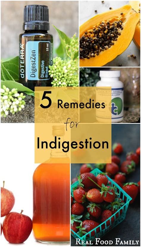 5 Remedies for Indigestion | Indigestion remedies, Natural remedies ...