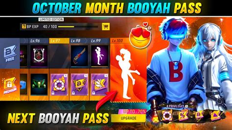 October Booyah Pass Free Fire 2024 November Booyah Pass Free Fire