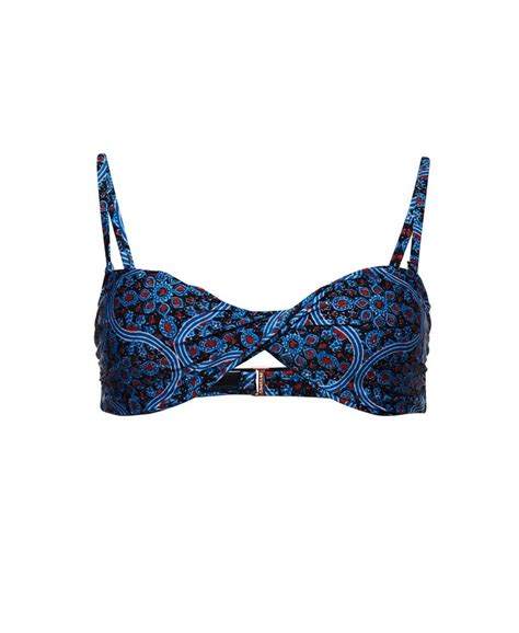 Superdry Boho Twist Bandeau Bikini Top Womens Swimwear