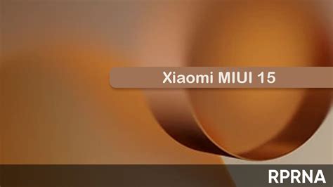 Miui Update Will First Rollout To These Xiaomi Devices Rprna