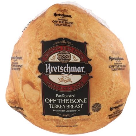 Kretschmar Ran Roasted Off The Bone Turkey Breast Fresh Sliced Deli