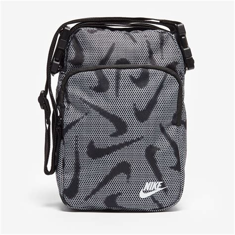 Nike Heritage Crossbody Bag L Black White Bags Accessories