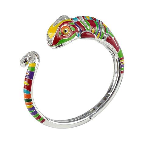 Bracelet Jonc Una Storia Caméléon Multicolore Jo121180