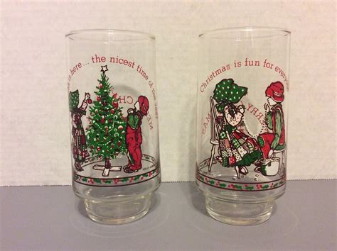 Glassware Coca Cola Limited Edition Holly Hobbie Glass Tumblers Etsy