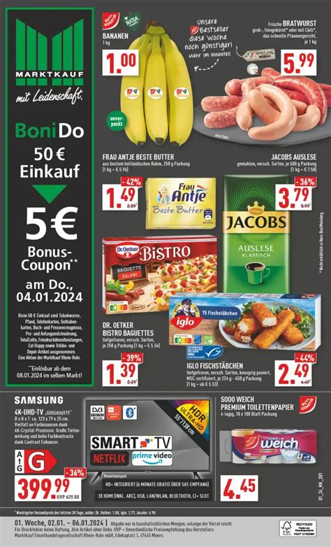 Marktkauf Prospekt ab 02 01 2024 zum Blättern Prospekt der Woche