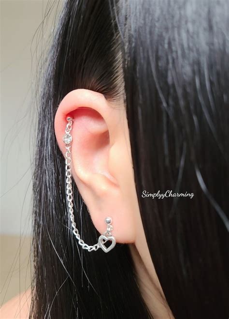 Cartilage Earrings Chain