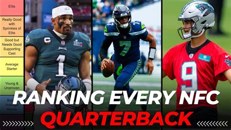 NFC Quarterback Rankings (Tiers) | NFL QB Ranking & Tiers 2023 - YouTube