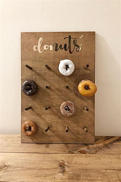 Wooden Wedding Rustic Wedding Wedding Ideas Donut Bar Wedding Donut