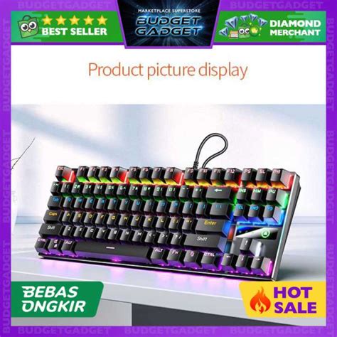 Promo Produk Ori Yindiao Mechanical Keyboard Gaming Wired Usb Rgb