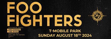 Foo Fighters The Pretenders Alex G Tickets Th August T Mobile