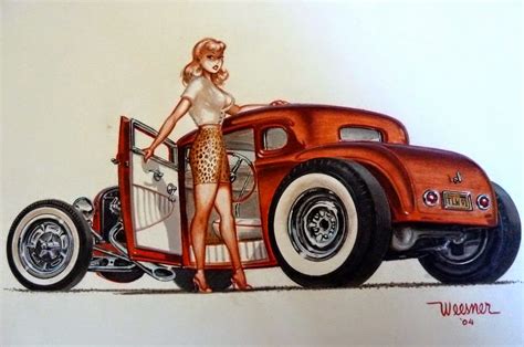 Dessins Pinup And Cars Page 5