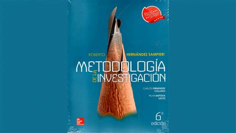 Libro Metodología de la investigación 6ta edición ICES