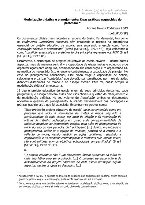 Rojo 2001 modelização PDF Download Gratuito