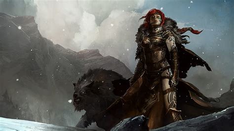 Fantasy Warriors Guild Wars 2 Norn 1920x1080 Videojuegos Guild Wars HD