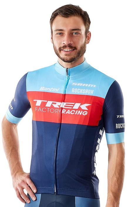 Pánsky Dres Replika Santini Xc Týmu Trek Factory Racing Najsportsk