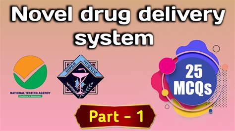 Novel Drug Delivery System Mcqs Gpat 2023 Ndds Mcqs Gpat 2023 Mcqs