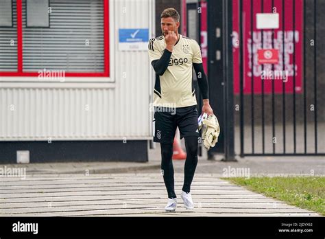 AMSTERDAM NETHERLANDS JUNE 24 Maarten Stekelenburg Of Ajax During