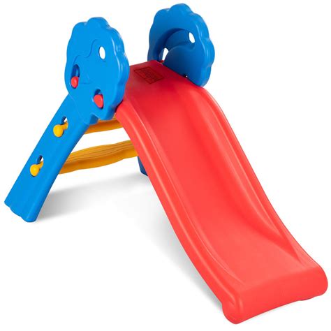 Costway Children Kids Junior Folding Climber Play Slide Indoor Outdoor