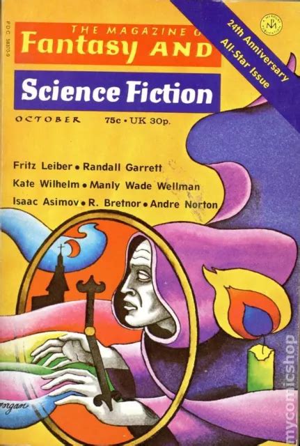 MAGAZINE OF FANTASY and Science Fiction Vol 45 4 très bon état 1973