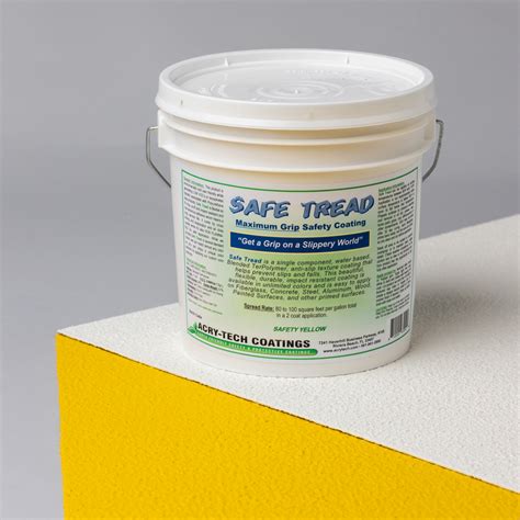 Safe Tread Anti Slip Coating Safety Colors Acry Tech Coatings